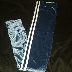 Velour leggings from Shein